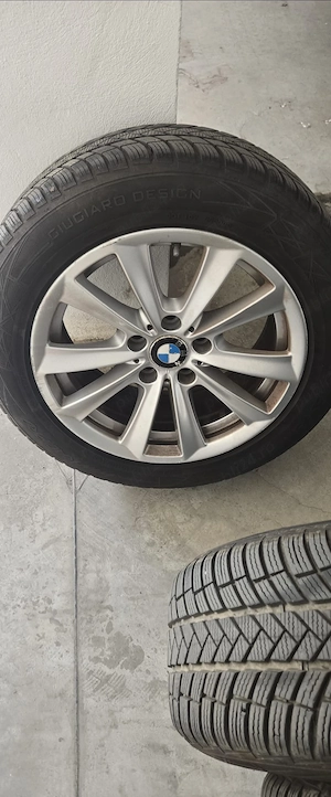SET 4 ROTI BMW F10/F1 - 225 55 R17 originale Vredestein Wintrac - imagine 5