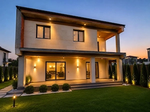 Vila exclusivista 325 mp, 391 mp teren, 5 camere, Chiajna - imagine 2