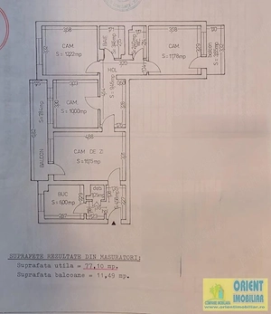 Tomis Nord, apartament 4 camere de vanzare, parter, gaze, mobilat - imagine 20
