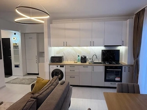 Penthouse 3 camere, terasă panoramică 30 mp | Prima închiriere | Otopeni - imagine 7