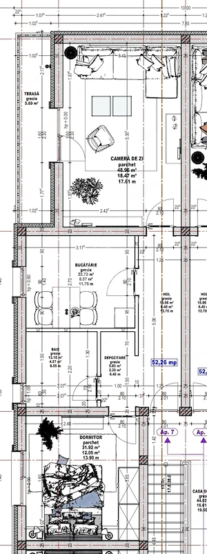 Apartamente noi de vanzare cu 2 camere, decomandate,Calea Urseni,Giroc - imagine 2