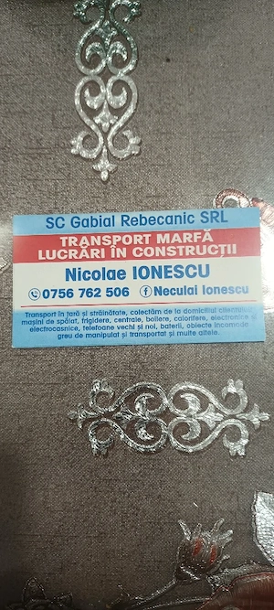 mai multe detalii la telefon 