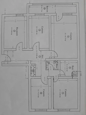 Vand apartament 4 camere 81mp2 - imagine 7