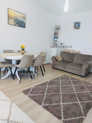 Apartament 2 cam Gama Rezidence 3 complet mobilat+ loc parcare - imagine 2