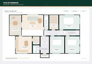 Casa individuala, 119 mp, teren 650 mp, zona Ivanesti - imagine 2