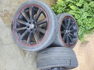 Jante Aliaj Omanyt 19 inch, negru mat VW - imagine 3