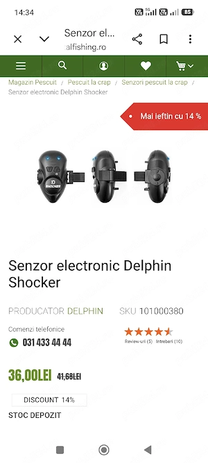 Avertizori Delphin Shocker