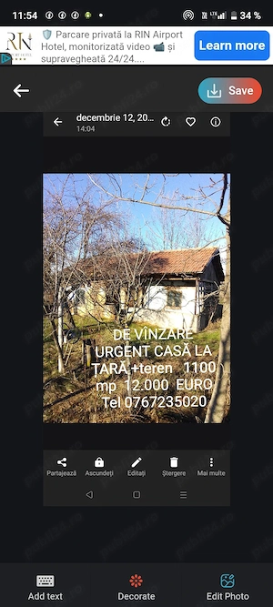 Teren intravilan de vînzare 12000 euro - imagine 4