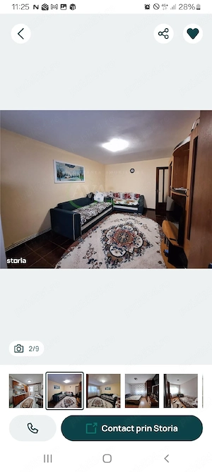 vand apartament decomandat  3 camere - imagine 3