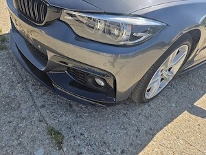 Bara fata pachet M completa BMW seria 4 F32 F33 F36 culoare Mineralgrau Metallic B39 - imagine 3