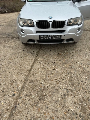 Bara fata completa modelul cu spalatoare BMW X3 E83 facelift - imagine 3