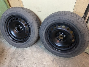 2 Roti complete iarna Michelin Alpin A4 195/65 R15 - imagine 3