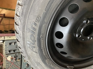2 Roti complete iarna Michelin Alpin A4 195/65 R15 - imagine 5