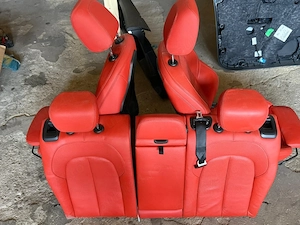 Interior piele sport cu incalzire rosu europa BMW seria 1 F40