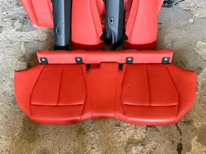 Interior piele sport cu incalzire rosu europa BMW seria 1 F40 - imagine 2