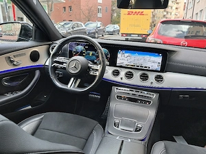 Mercedes E 220 diesel mild-hibrid 4 matic An fab. 5 2022 Amg 164700km Euro 6 Syrocou 200 Cp - imagine 6
