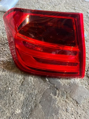 Triple tripla stop stopturi lampa aripa BMW seria 3 F30 cod 7372783 7372784 - imagine 2