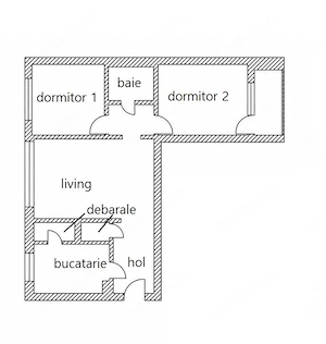 apartament 3 camere langa Metrou 1 Decembrie. Negociabil - imagine 14