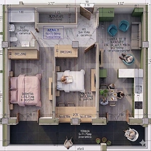  Apartament cu 3 camere, în bloc nou – finalizare februarie 2026  - imagine 6