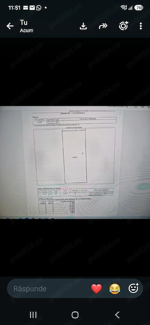 Teren intravilan 1000mp Calarasii Vechi