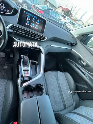 PEUGEOT 3008 GT-LINE Allure-2020 10 Automat km =136mii|Full LED Virtual Cockpit Keyless Camera Piele - imagine 9