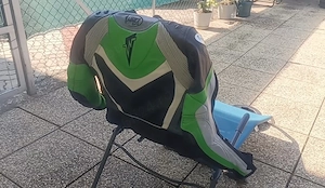 geacă Wintex piele naturala moto dama marimea 38 - imagine 5