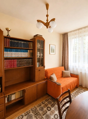 Apartament 3 camere, 56 mp utili + balcon închis, centrală proprie, etaj 3 4   zona Corvin, Hunedoar - imagine 3