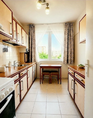 Apartament 3 camere, 56 mp utili + balcon închis, centrală proprie, etaj 3 4   zona Corvin, Hunedoar - imagine 5