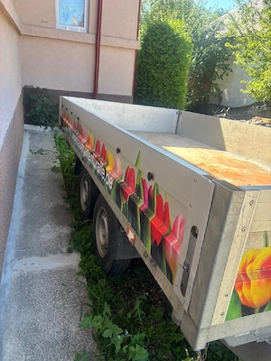 Remorcă basculabilă trilaterala 2700 kg an 2018 - imagine 7