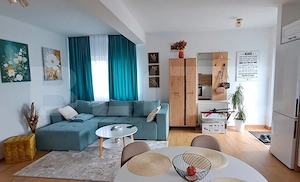 Apartament 2 camere, 52 mp, curte proprie 145 mp, zona Sânpetru - imagine 2