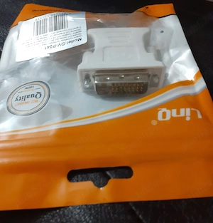 Vând Adaptor DVI 24+1 pini cu VGA,Nou