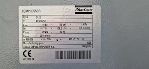 Compresor Atlas Copco - imagine 2