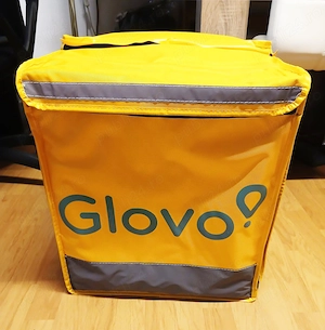 Rucsac   Geanta Termica Extensibila Glovo   Noua Nefolosita
