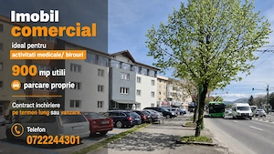 Spatiu comercial ideal pentru clinică medicală, birouri, activități similare.