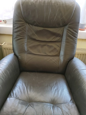 Fotoliu piele import Germania 