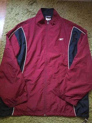 Jacheta de trening cu fermoar Reebok, XL