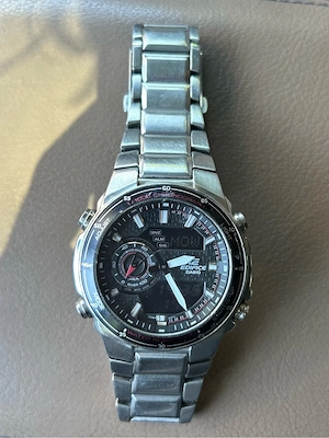 Ceas bărbați Casio Edifice Twin Sensor ERA-200 (Busolă   Termometru)