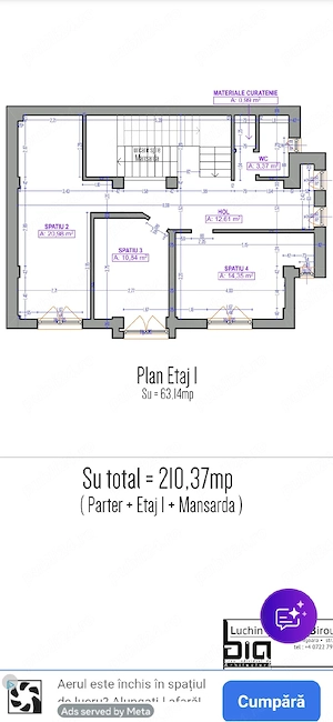 Închiriez spațiu comercial în zona 0 a Dumbravitei - imagine 2