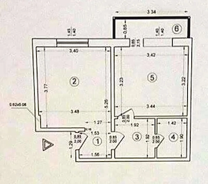 Studio 1 cam cu dormitor separat | Dristor   IOR   ParkLake | 35,46 mp | Renovare 2026