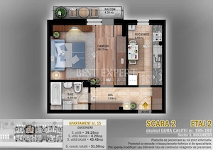 Garsoniera Direct Dezvoltator -Ideal Investitie