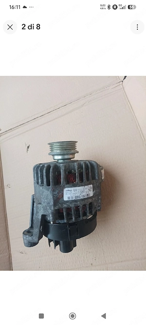 Alternator denso 70A Fiat bravo 500c grande punto Doblò seicento alfa mito 1.2 1.4 benzina  - imagine 2