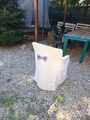 Vand huse scaun brocart