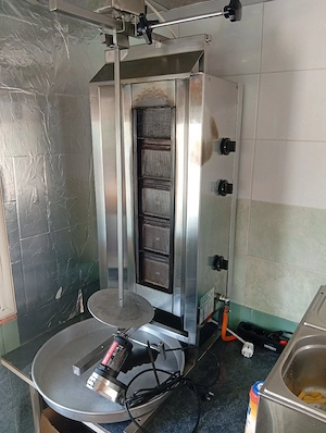 Vand Rotisor Shaorma  gaz+cutit electric