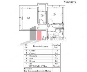 Vânzare apartament 2 camere decomandat Luică - imagine 6