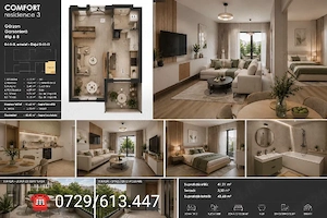 De vânzare garsoniera premium nou  în Sfântu Gheorghe  - imagine 3