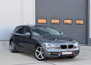 BMW F20 118d 143cp E5 Cutie Automata Faruri Xenon Navy Clima Distributie NOUA - imagine 3