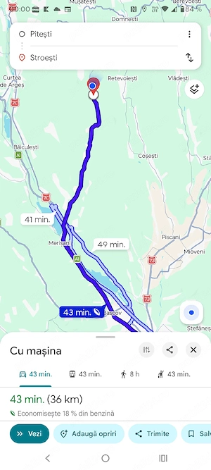 Casă tradițională musceleană cu teren 1100 mp   Stroești, com. Mușătești, Argeș (ideal restaurare) - imagine 8