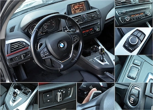 BMW F20 118d 143cp E5 Cutie Automata Faruri Xenon Navy Clima Distributie NOUA - imagine 9