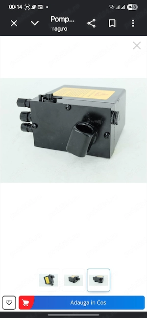 pompa rabatare cabina Peters Daf euro6 xf106 - imagine 2
