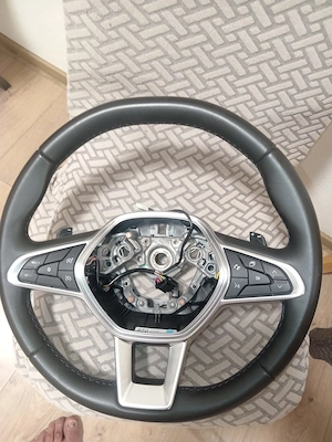 volan renault captur 2020, folosit, 9.5/10, padele, comenzi